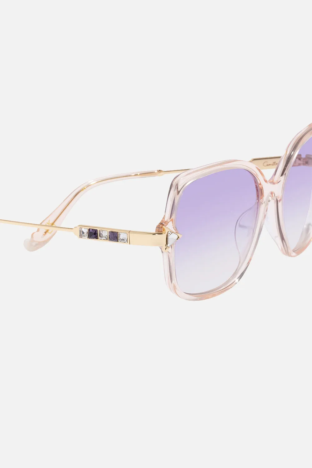 ALEXANDRIA AFFAIR SUNGLASSES LILAC MARBLE