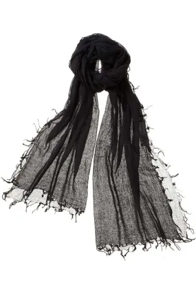 Alpine Cashmere Alta Scarf Featherweight Cashmere | Ebony