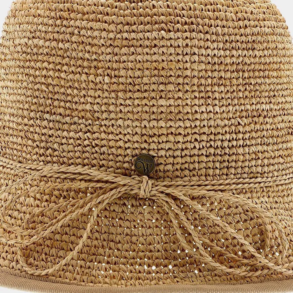 Bella - Walrus Hats Raffia Cloche Hat - H7015