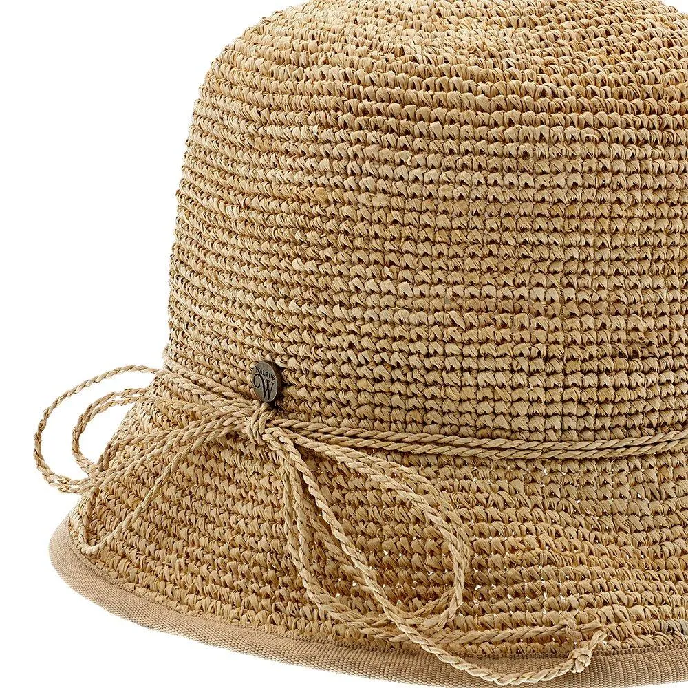 Bella - Walrus Hats Raffia Cloche Hat - H7015