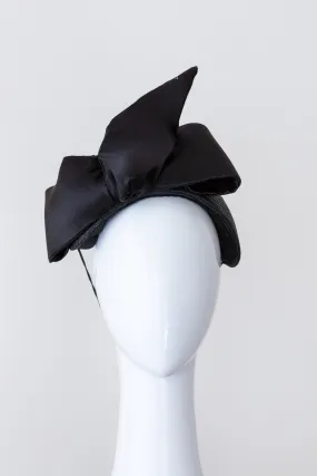 Black Silk Bow Bandeau