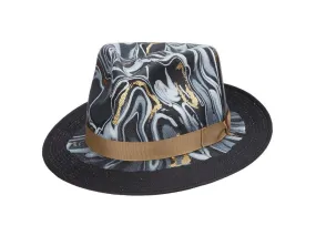 Carlos Santana Luminosity Shantung Fedora