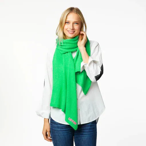 Cashmere Wrap, Green