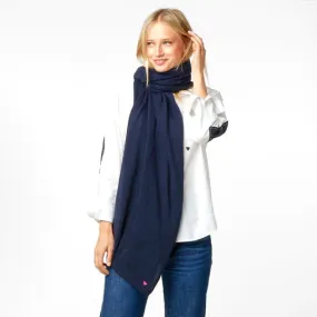 Cashmere Wrap, Indigo