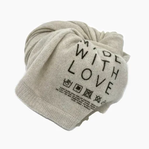 Cashmere Wrap, Natural