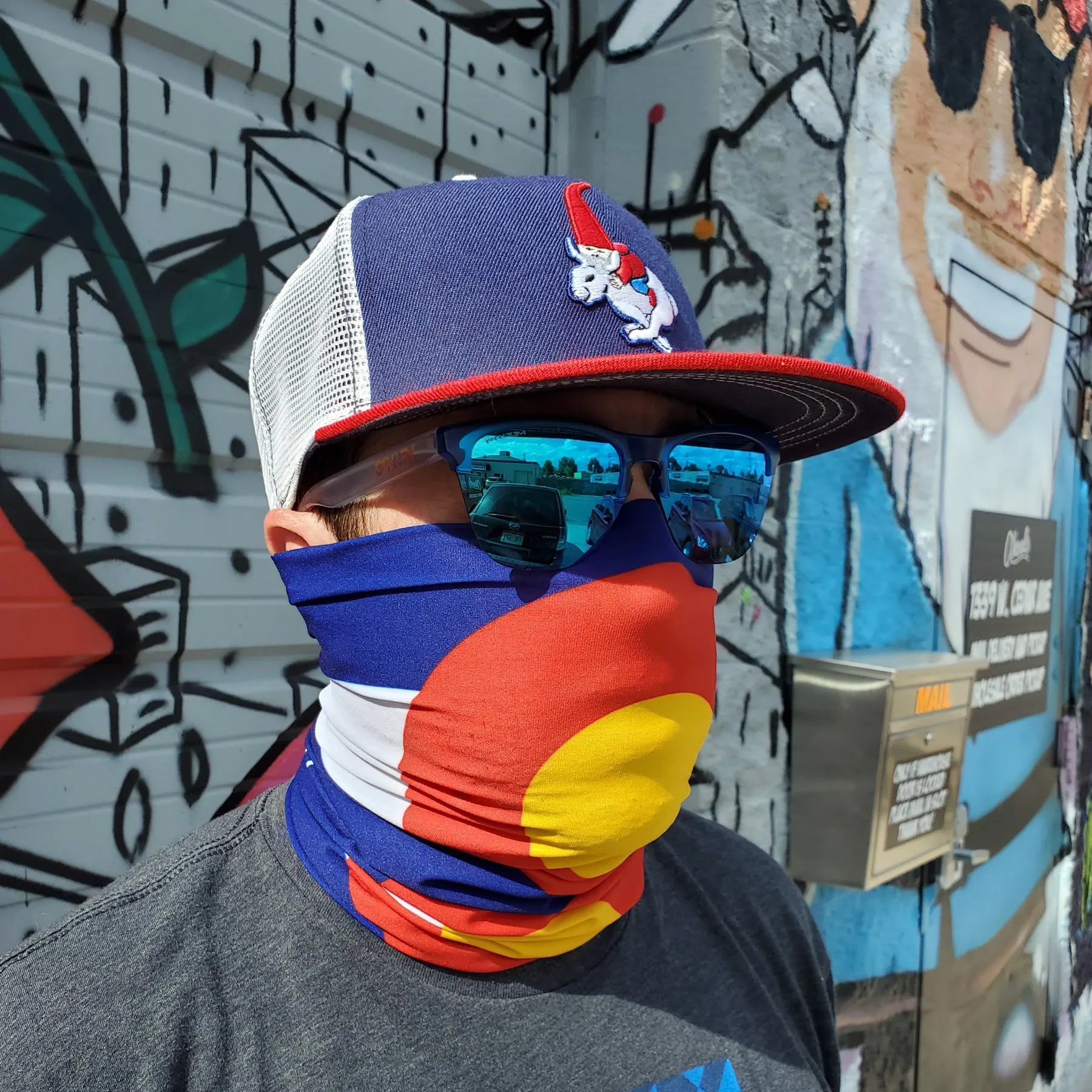 Colorado Flag Tube Mask