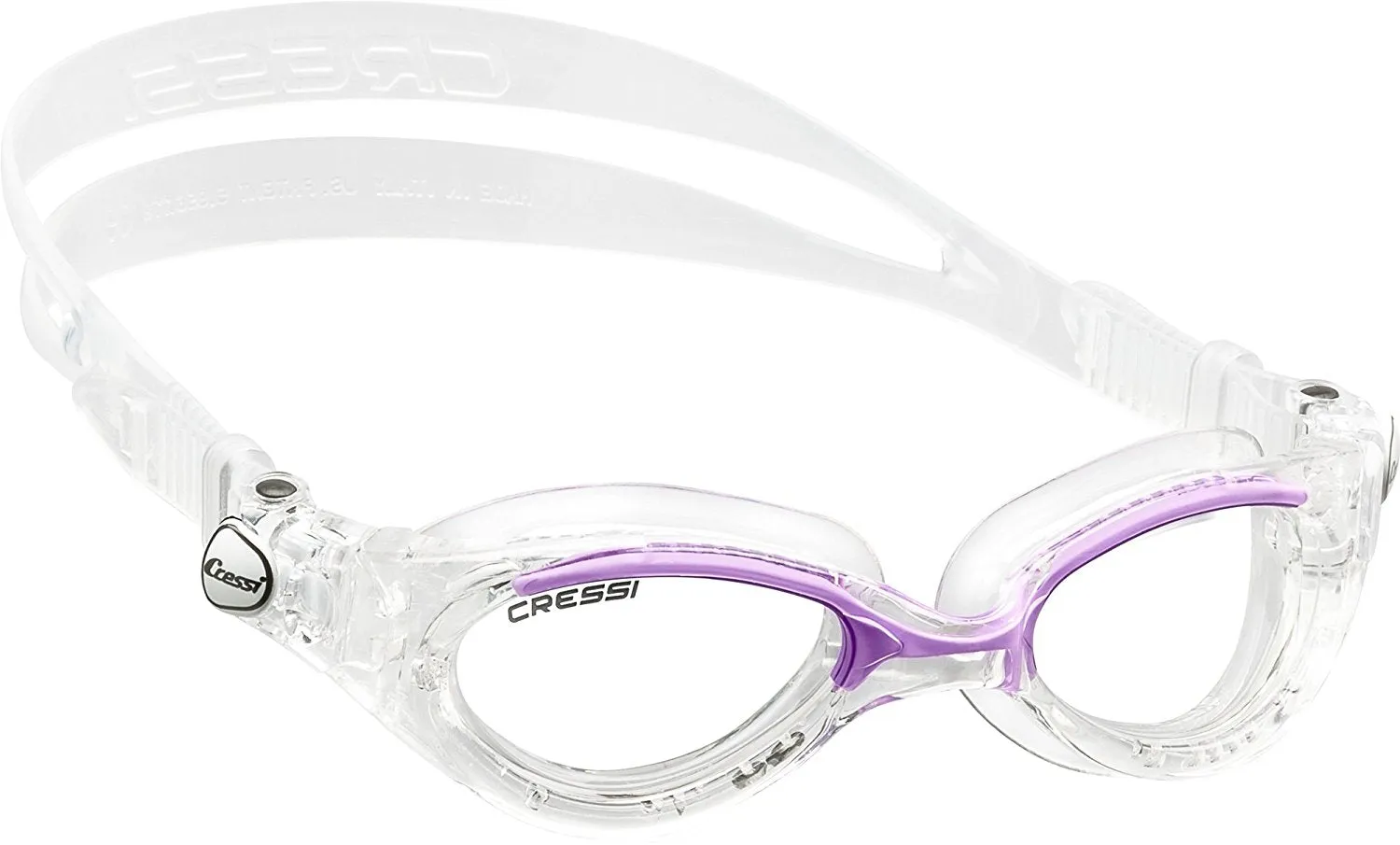 Cressi Flash Small Fit Clear Lens Swim Goggles