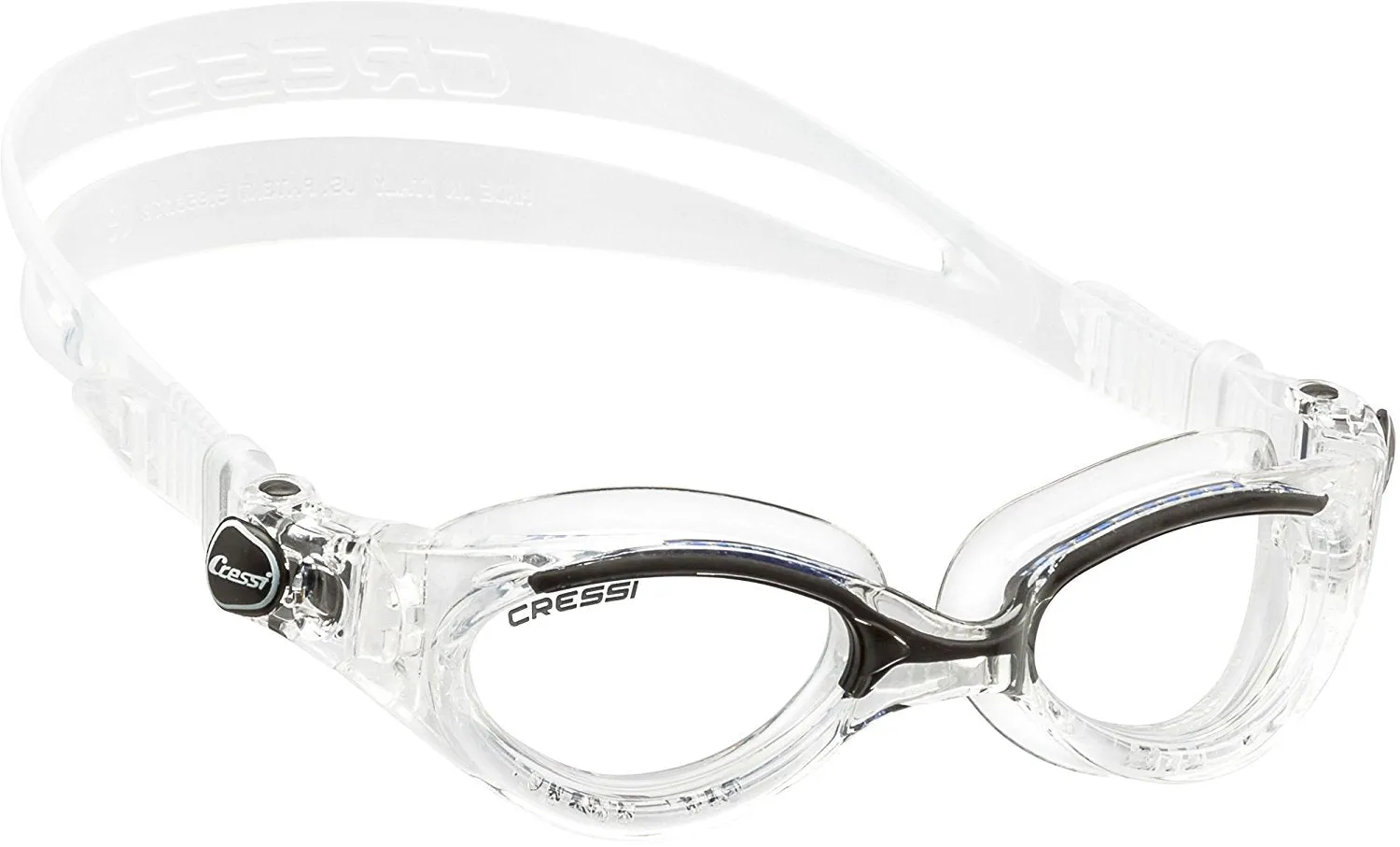 Cressi Flash Small Fit Clear Lens Swim Goggles