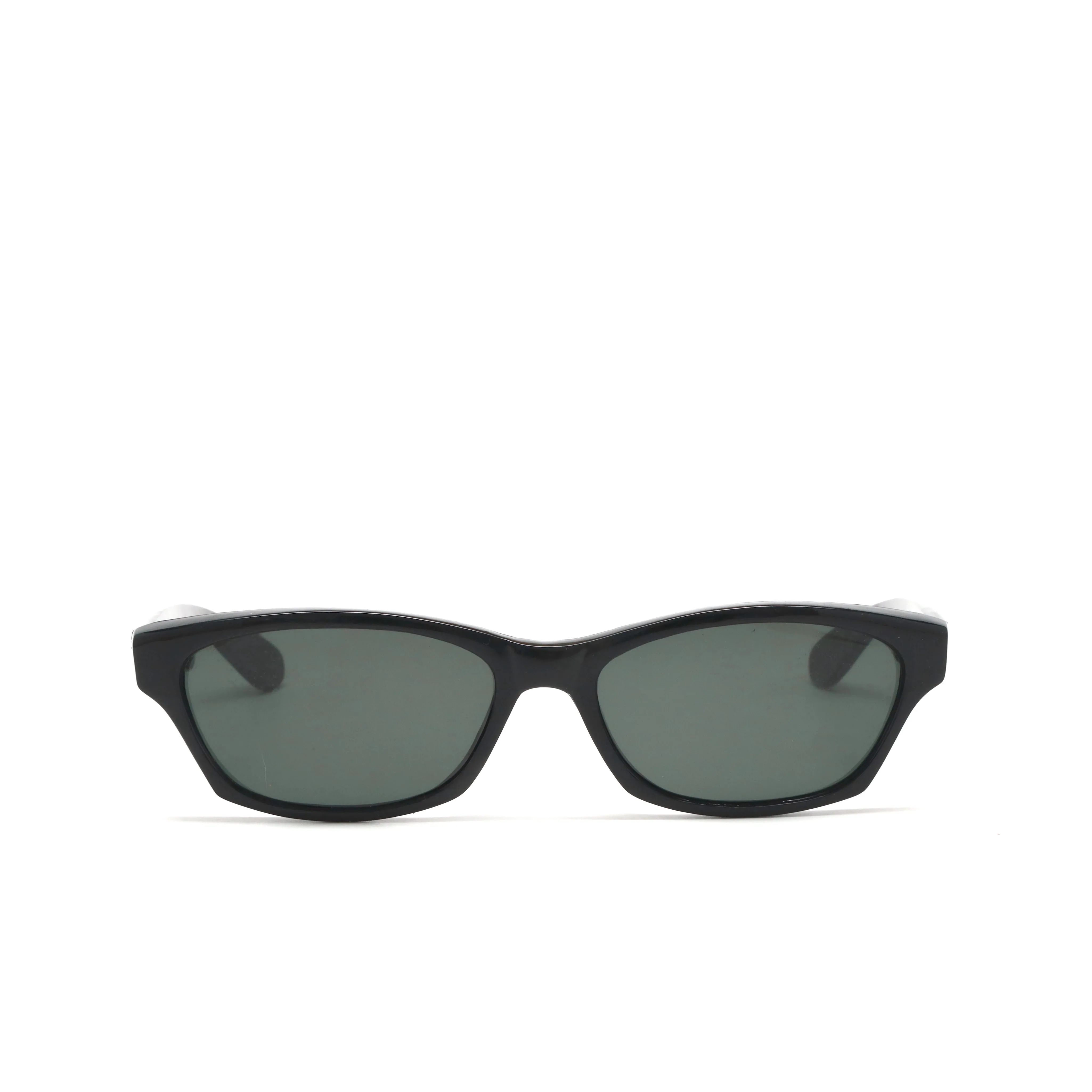 Deadstock Original Rectangular Wayfarer Frame Sunglasses - Black