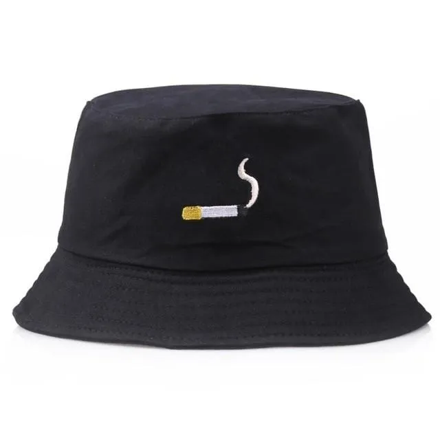 Embroidery Aliens Foldable Bucket panama hat | TheKedStore