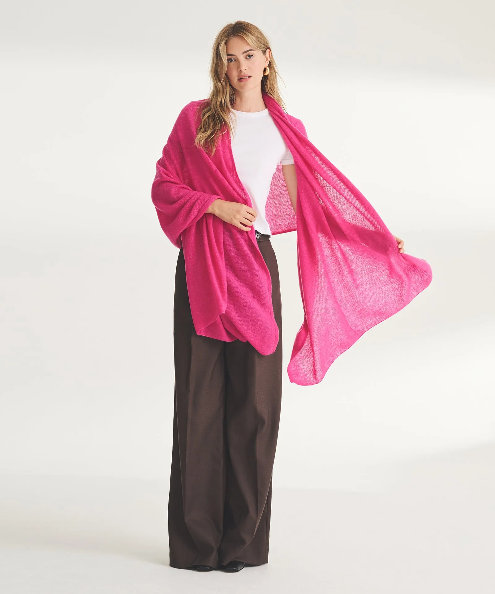 Featherweight Cashmere Wrap