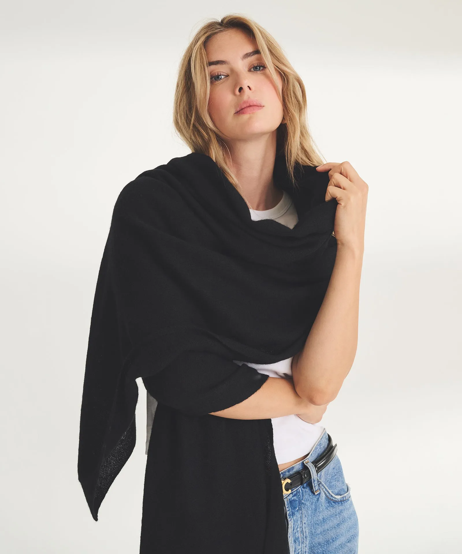 Featherweight Cashmere Wrap