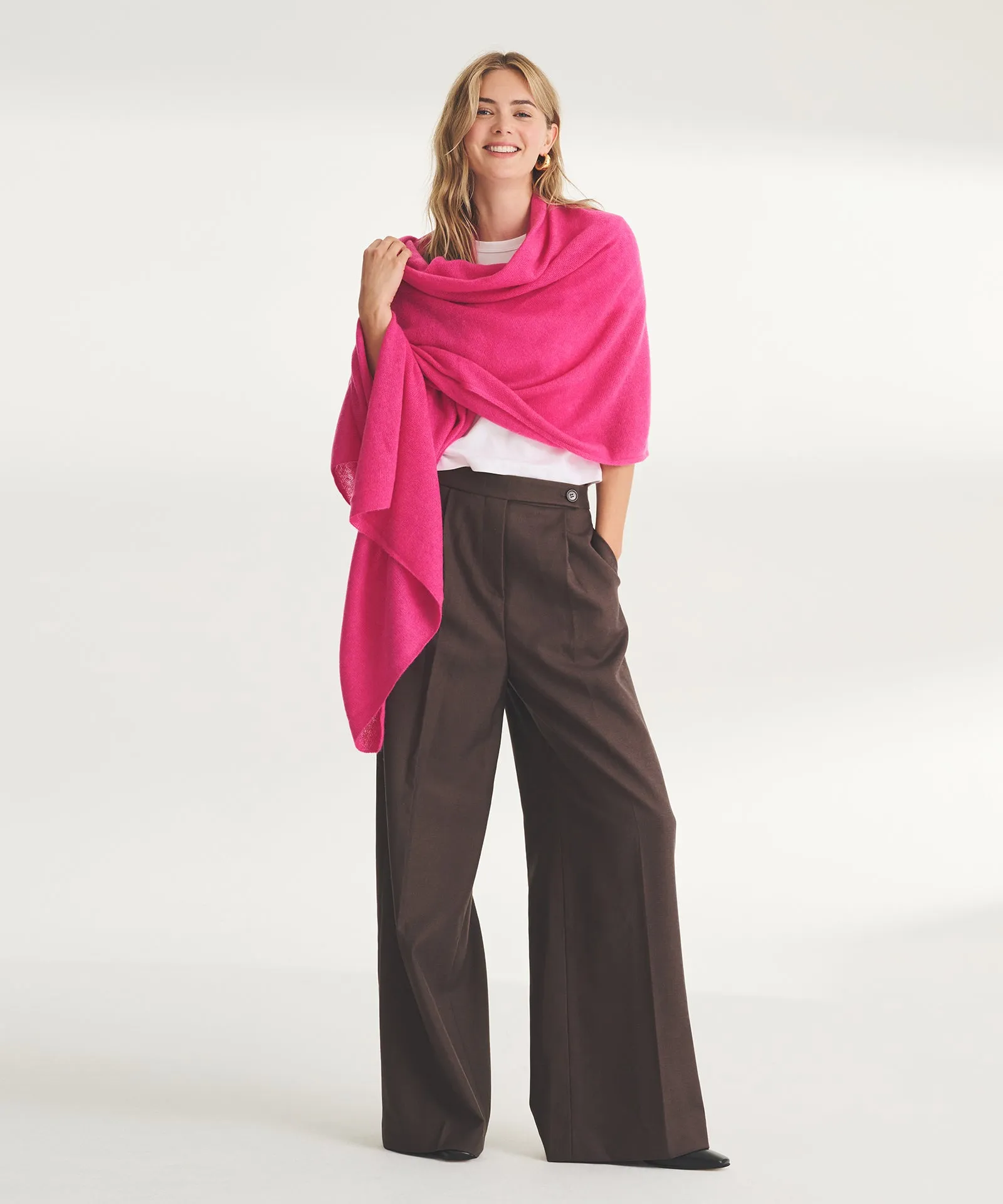 Featherweight Cashmere Wrap