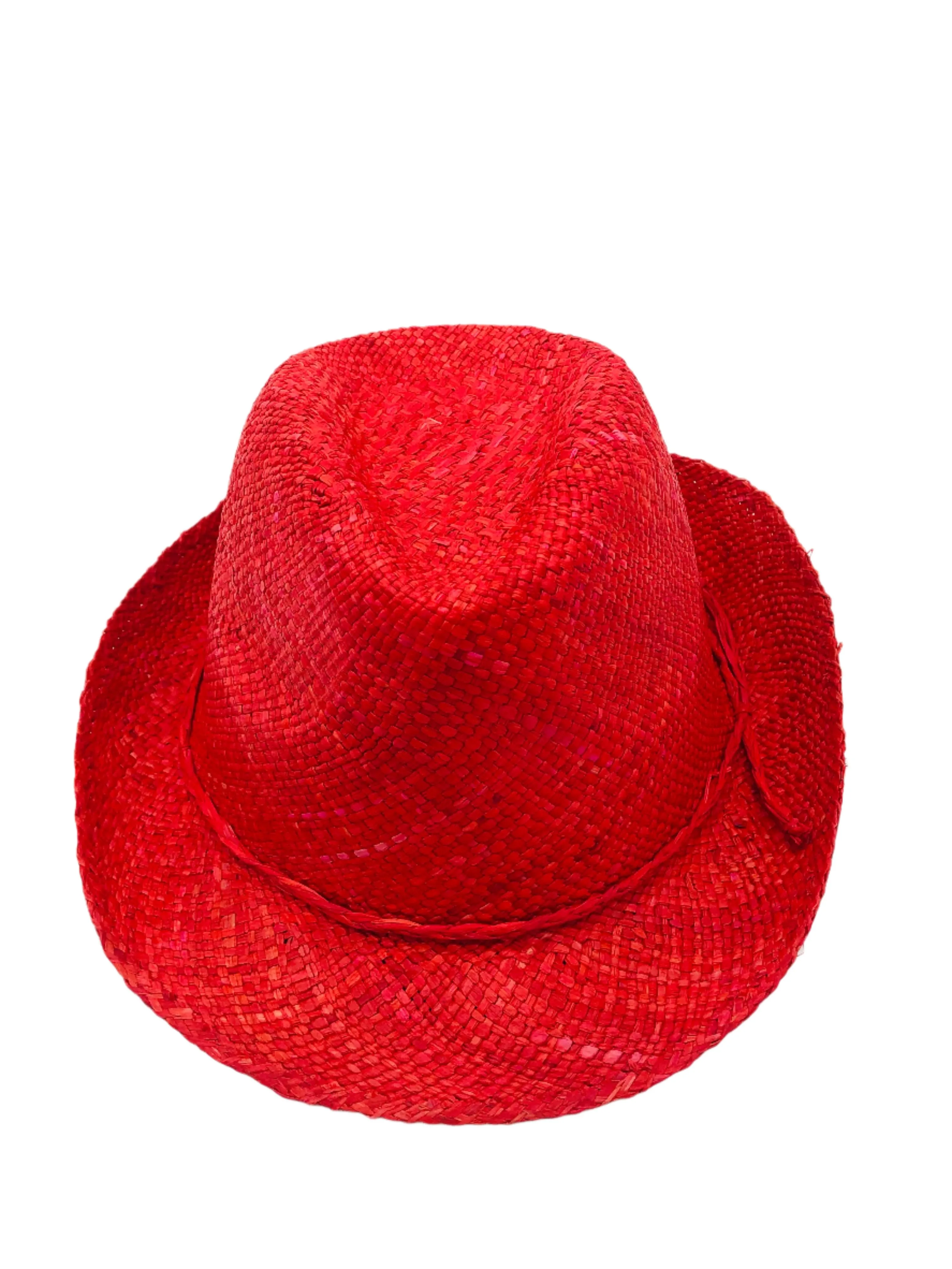 Fiston - Woven Unisex Fedora Straw Hats