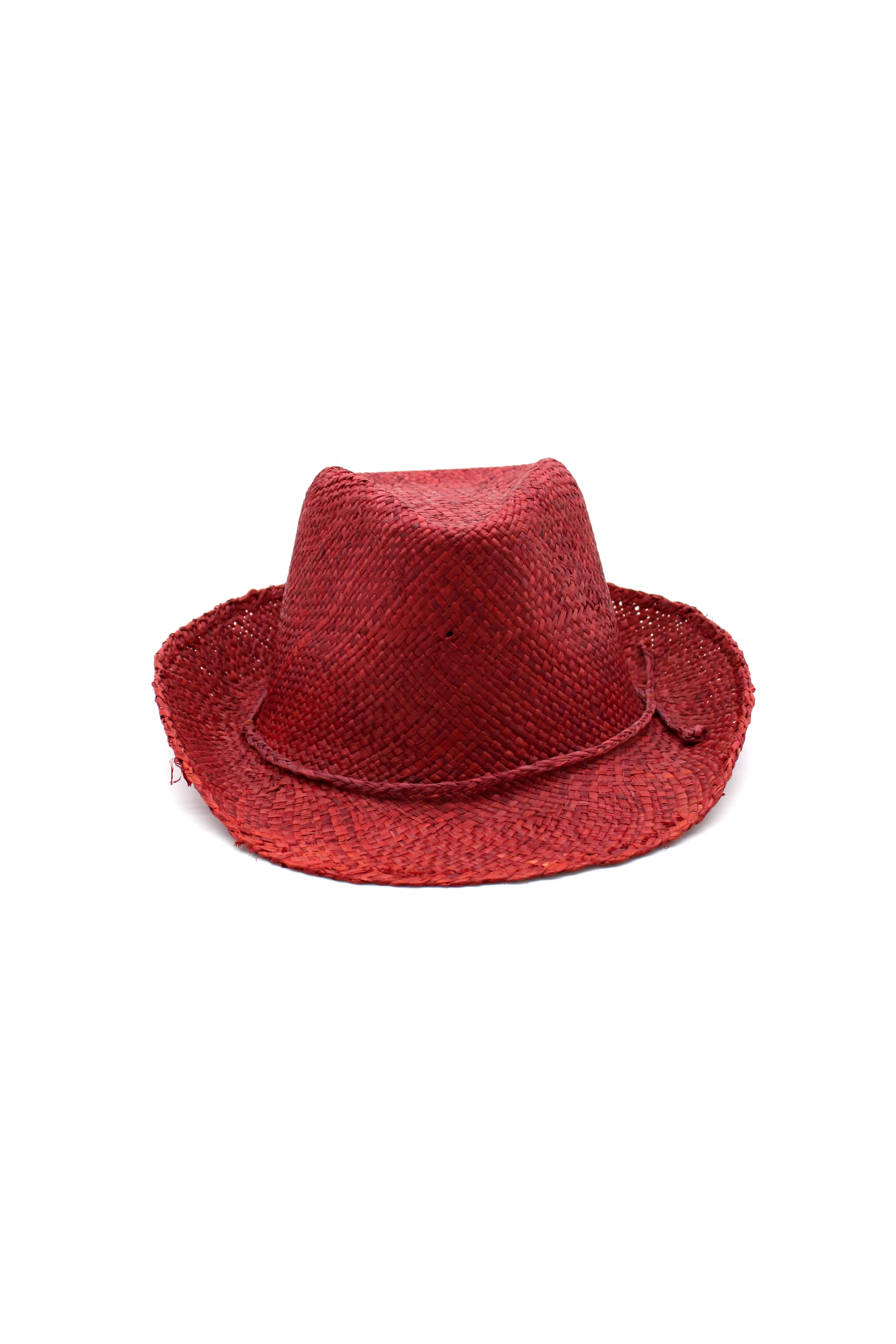 Fiston - Woven Unisex Fedora Straw Hats