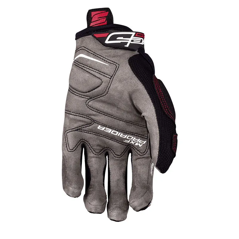 FIVE MXF PRORIDER-S MOTORCYCLE GLOVES - BLACK/WHITE