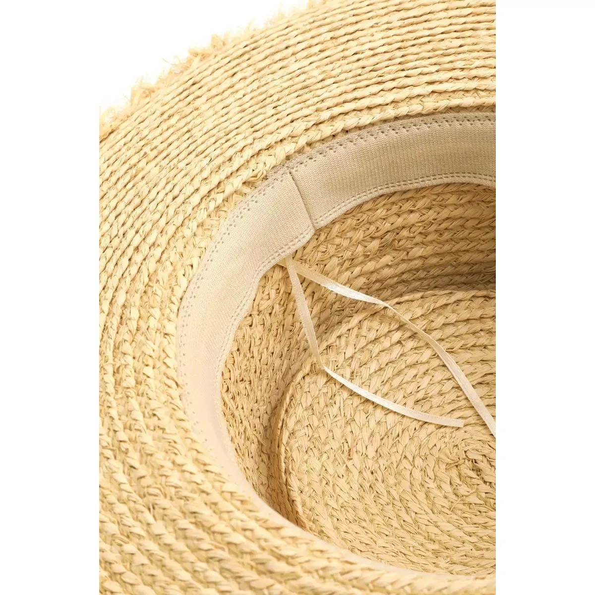 Floppy Fedora Straw Sun Hat