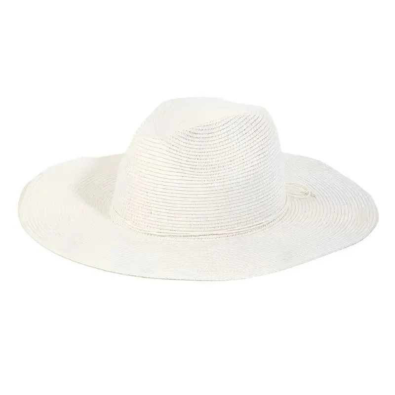 Floppy Fedora Straw Sun Hat