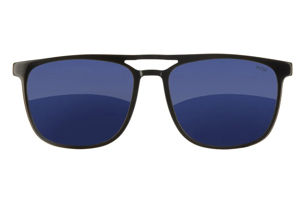 Fuse Long Point Sunglasses | Gloss Black