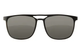 Fuse Long Point Sunglasses | Gloss Black