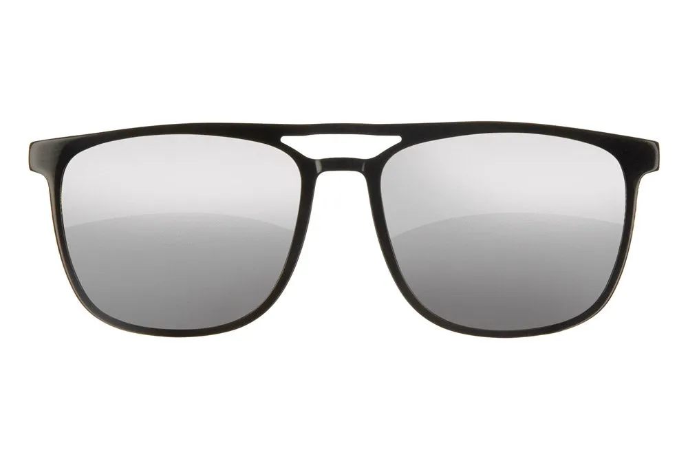 Fuse Long Point Sunglasses | Gloss Black