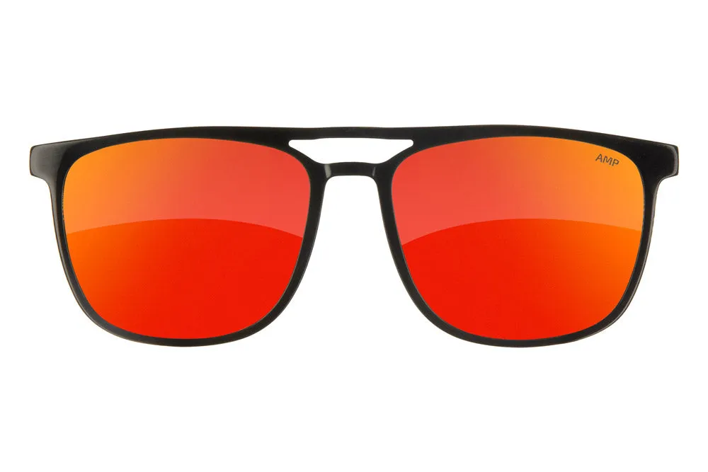 Fuse Long Point Sunglasses | Gloss Black