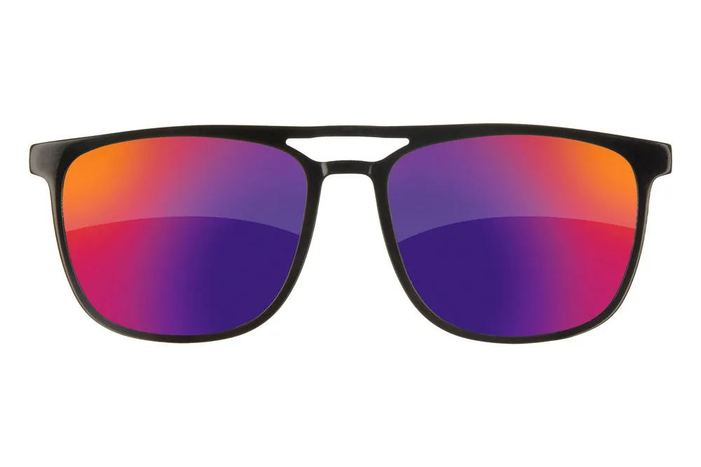 Fuse Long Point Sunglasses | Gloss Black