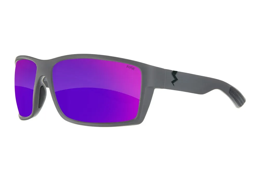 Fuse Prescription Marco Sunglasses | Matte Grey