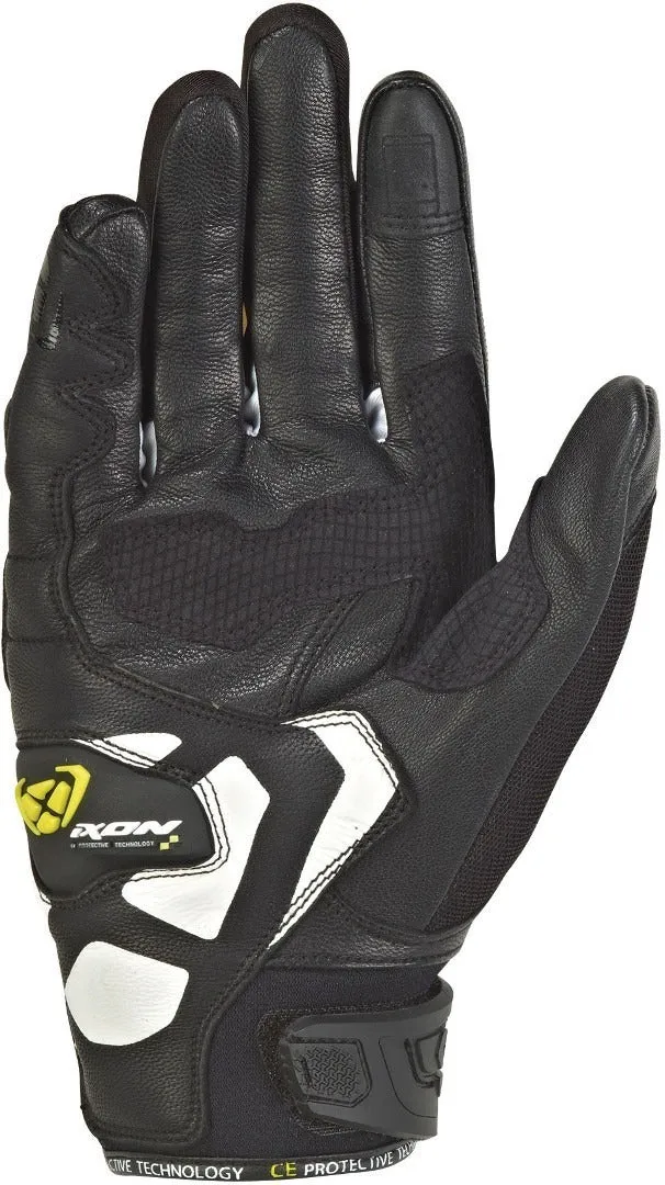 IXON RS RISE AIR BLACK/WHITE GLOVES