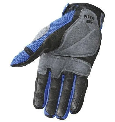 Joe Rocket Big Bang Black/Blue Mesh Gloves