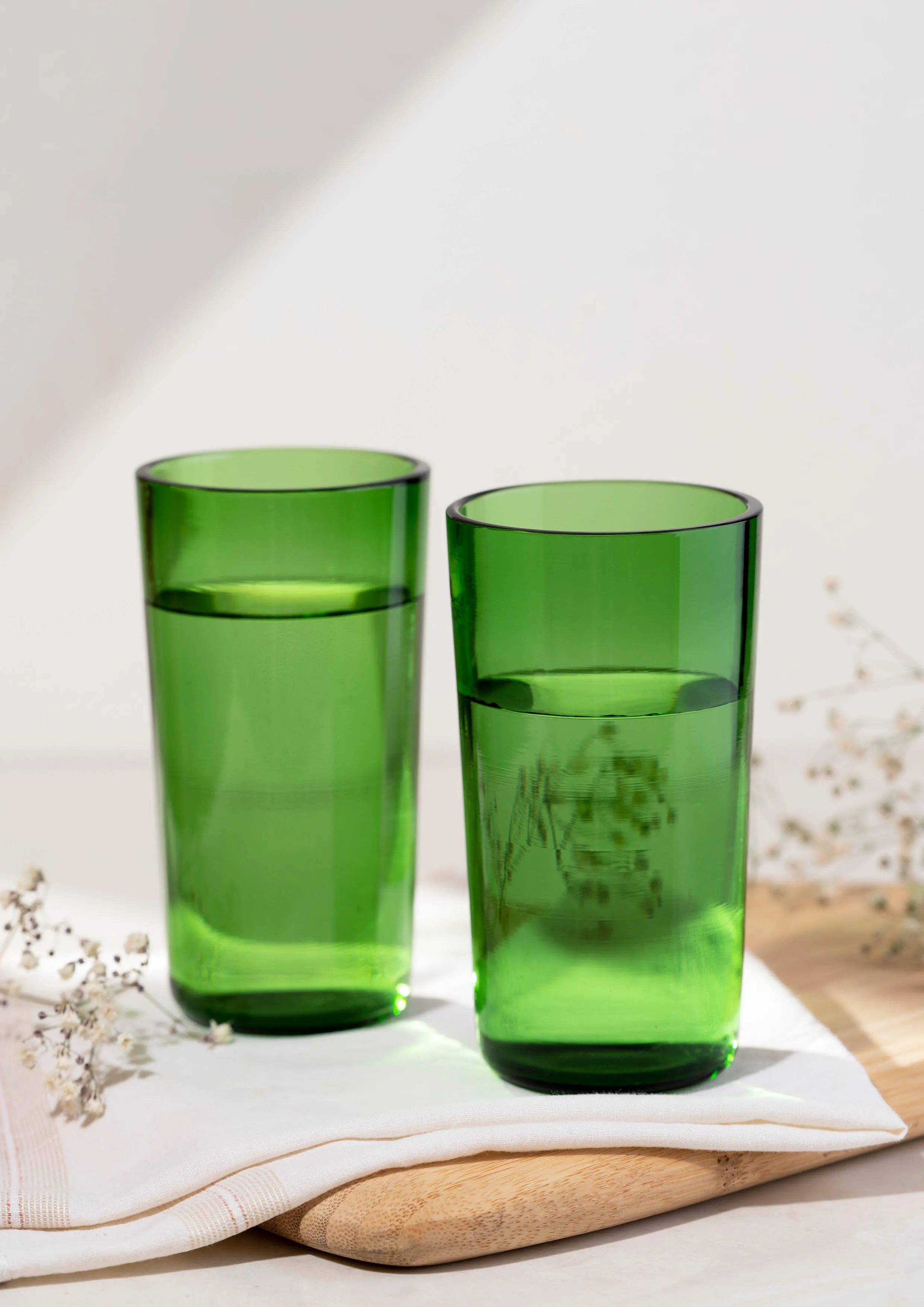 Juliette Carafe & Glasses - Green