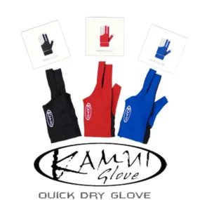 KAMUI QUICK DRY GLOVE - RED BLUE BLACK