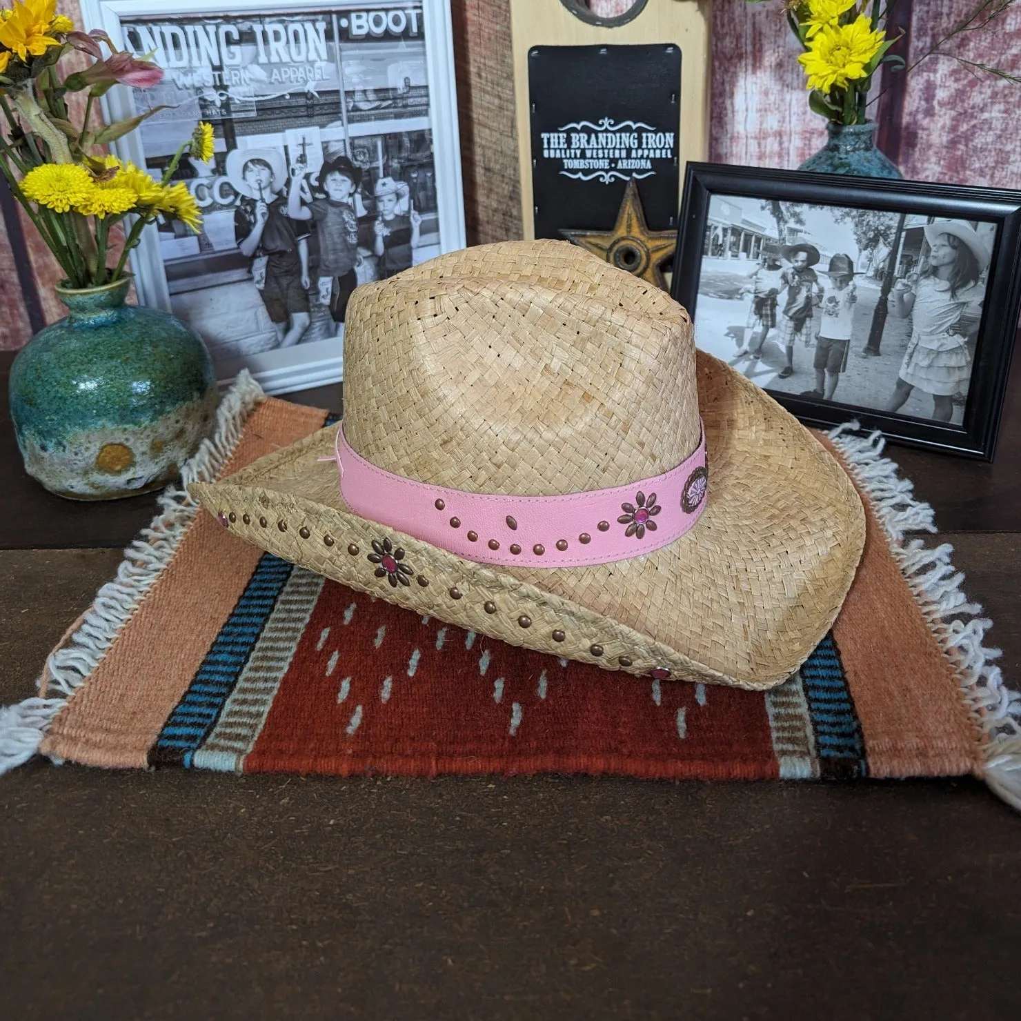 Kids' Straw Hat the "Daughters of the West" by Bullhide 2545