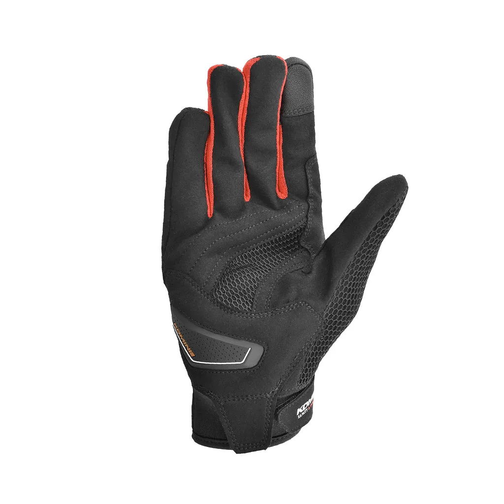 KOMINE GK-250 3D PROTECT MOTORCYCLE MESH GLOVES