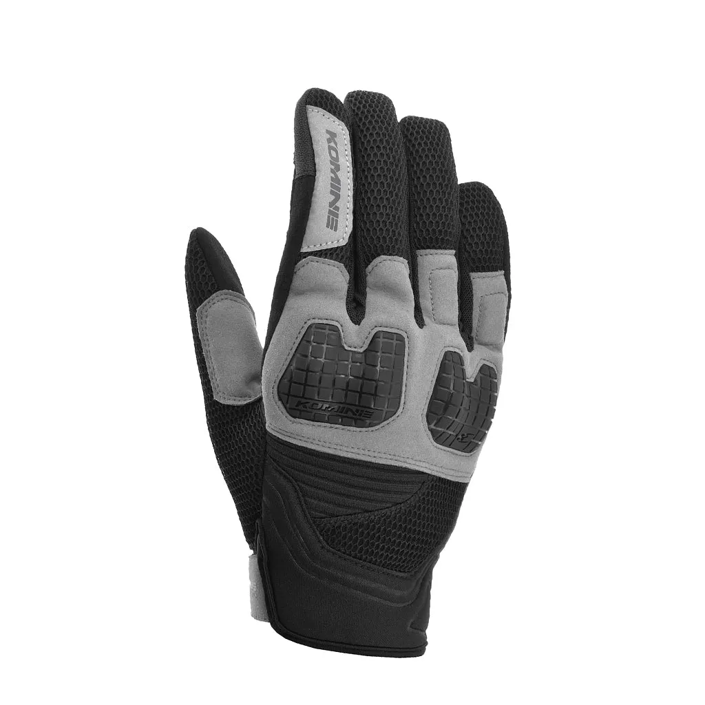 KOMINE GK-250 3D PROTECT MOTORCYCLE MESH GLOVES