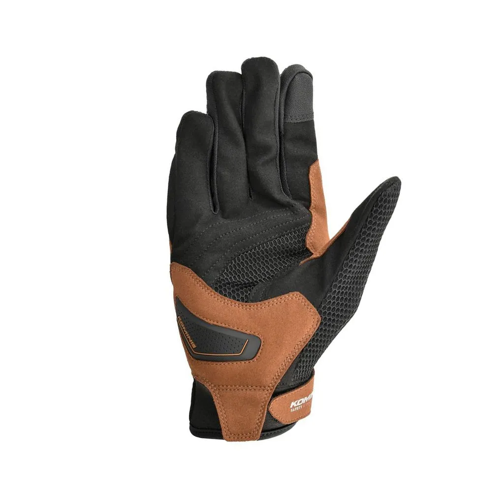 KOMINE GK-250 3D PROTECT MOTORCYCLE MESH GLOVES