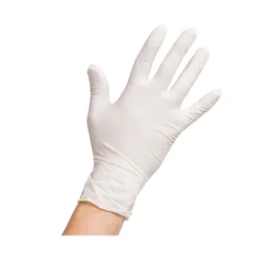 Latex Gloves Powder Free White (10x100 ct)  Tax xsml