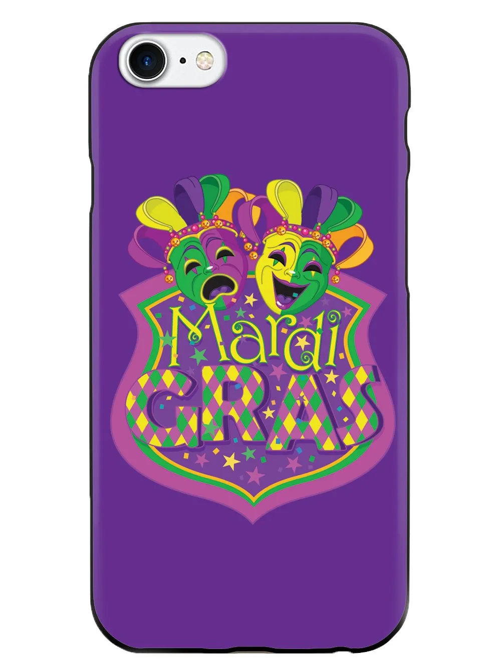 Mardi Gras Masks - Black Case