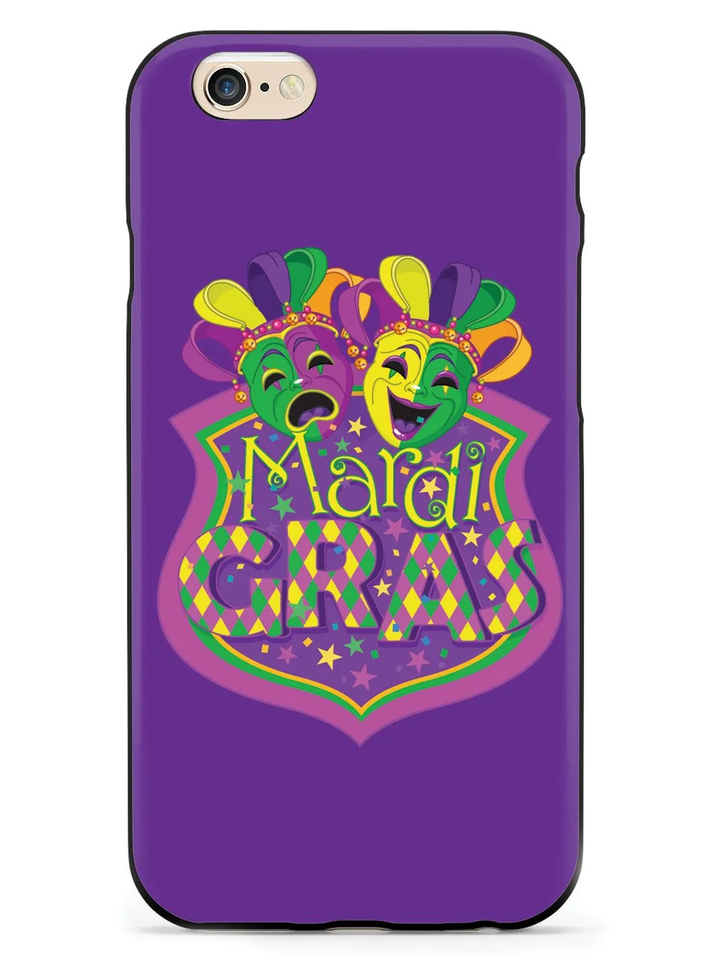 Mardi Gras Masks - Black Case