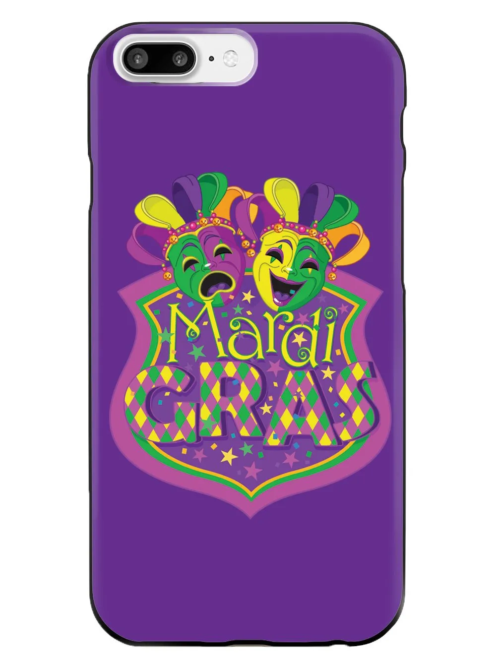 Mardi Gras Masks - Black Case