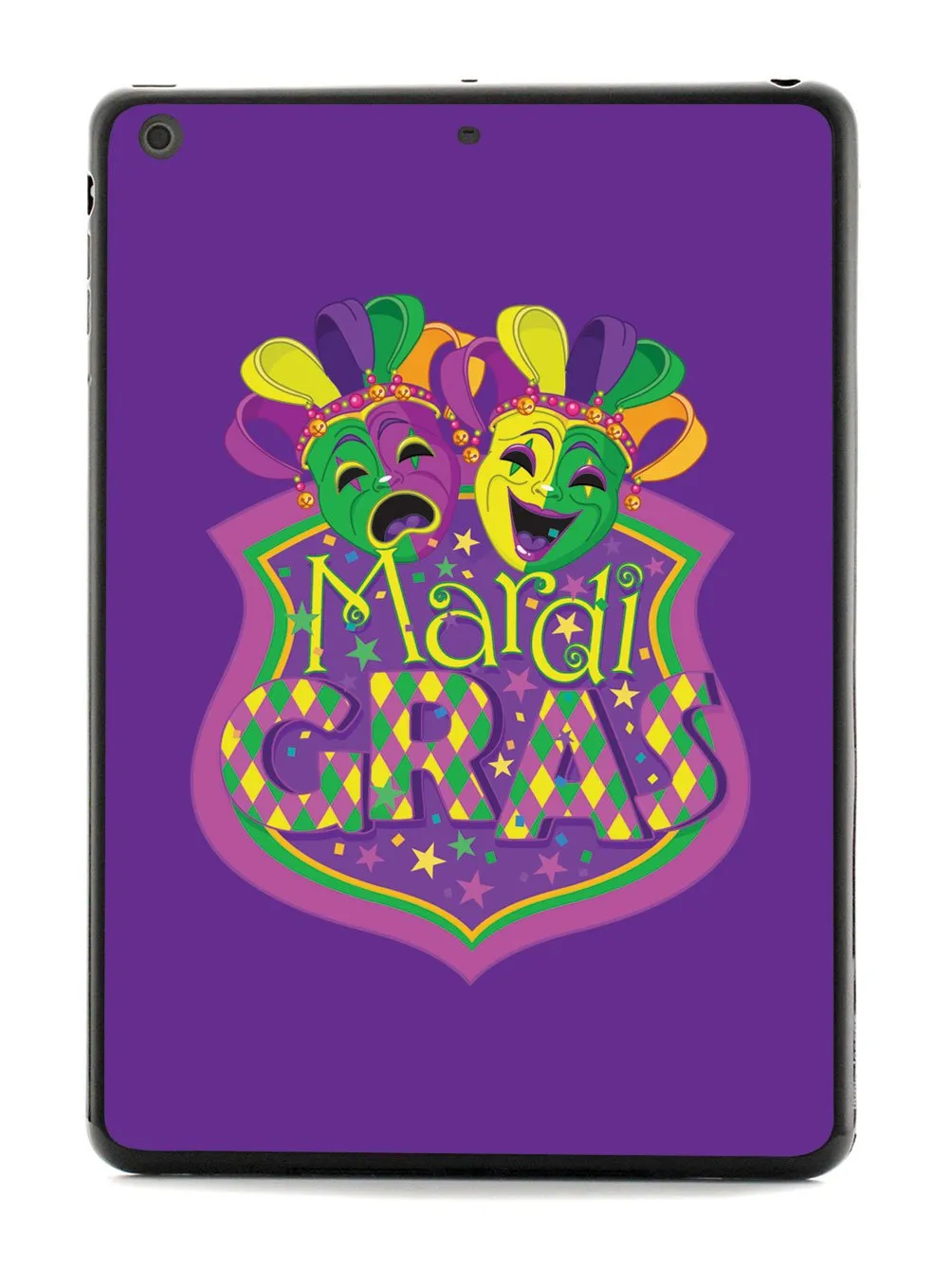 Mardi Gras Masks - Black Case