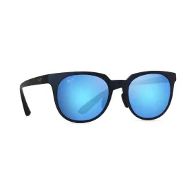 Maui Jim Wailua Polarized Sunglasses Matte Blue Frame Blue Hawaii Lens