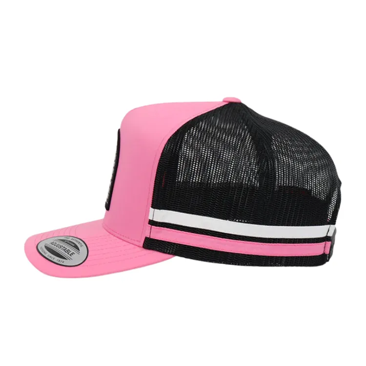 Outback Cobber Mitchell Trucker Cap - Pink/Black