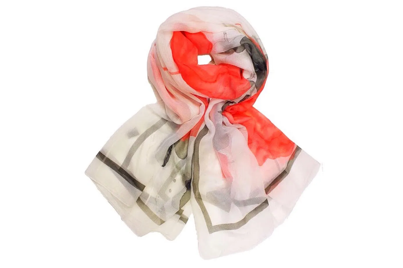 Oversize Sheer Chiffon Sarong Wrap Cover Up Scarf