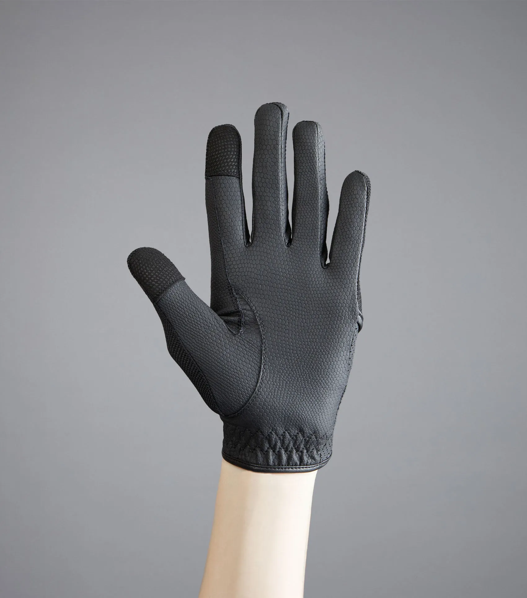 Presa Junior Mesh Riding Gloves Black