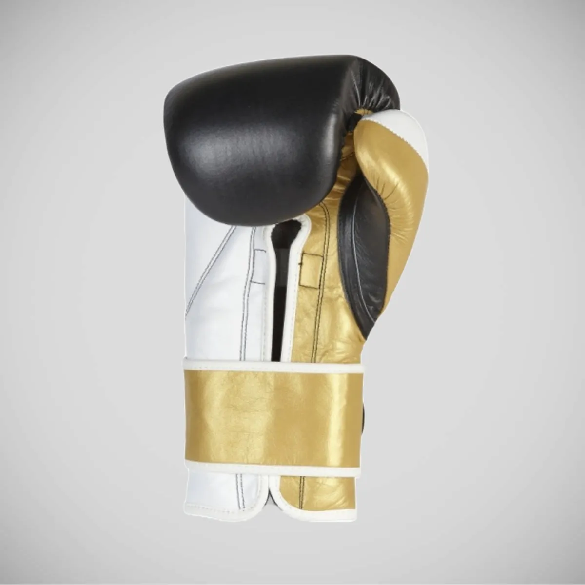 Pro-Box Pro-Spar Leather Boxing Gloves Black/Gold