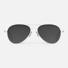 Randolph Engineering AMELIA - SATIN SILVER & COASTAL GRAY Polarized