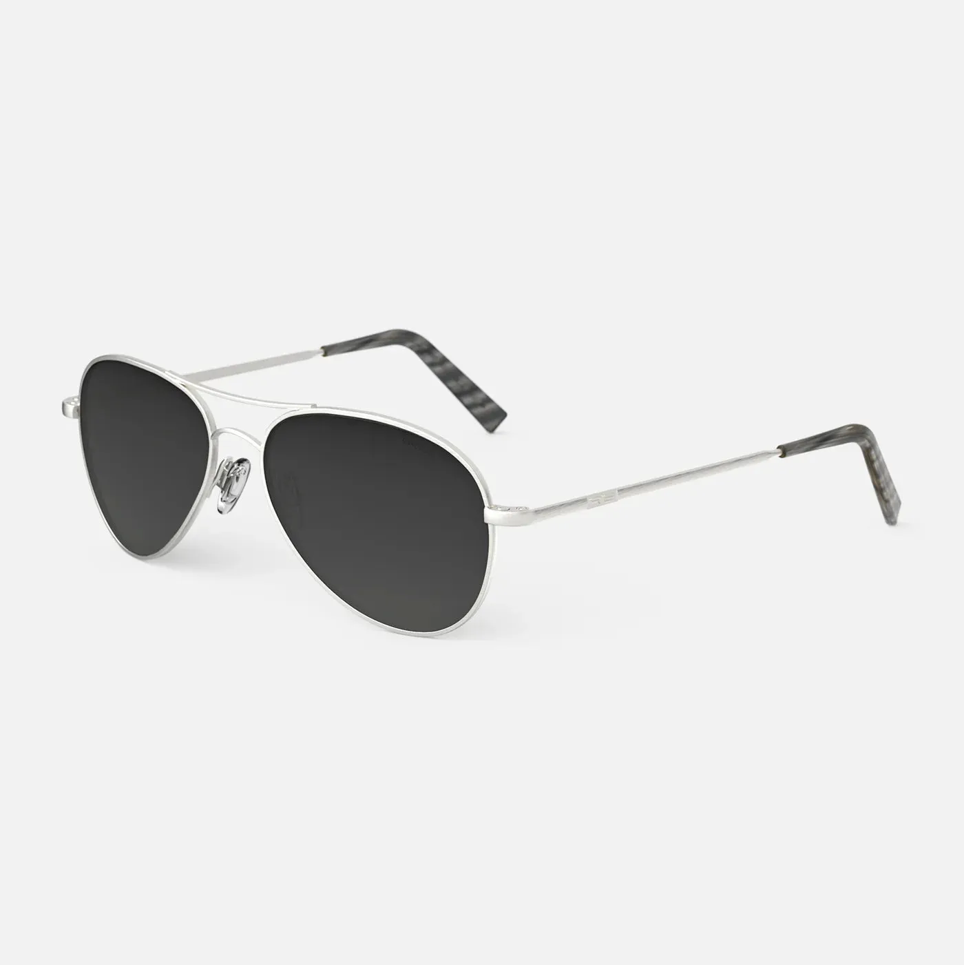 Randolph Engineering AMELIA - SATIN SILVER & COASTAL GRAY Polarized