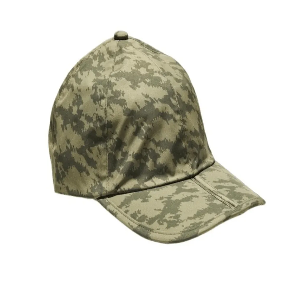 Sealskinz Waterproof Salle Foldable Peak Cap in Olive AW24