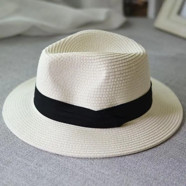 Striped Straw Hats